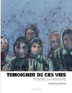 Arrêtons-nous sur le mur de la survivance que Francine a construit, galerie de portraits, connus ou anonymes, réalisés sur fond de béton, couverts de numéros matricules qui interpellent et interrogent ! Quel sens revêtent-ils ?…