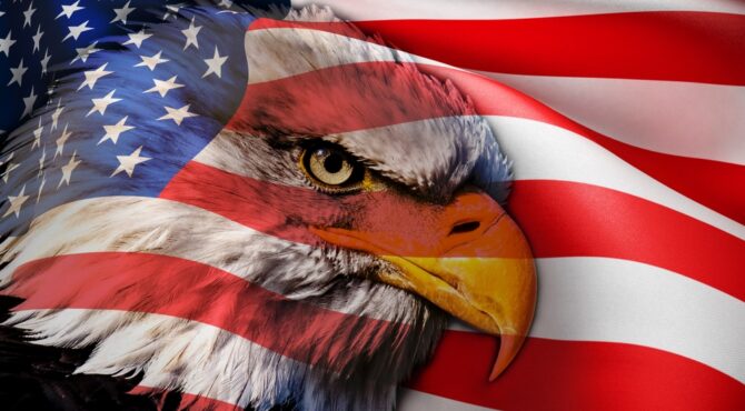 Illustration de la puissance américaine face à la montée en puissance de la Chine dans l’ordre international.