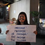 Scène urbaine en Chine représentant l’essor de l’économie du bien‑être et l’évolution des pratiques sociales.