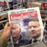 Illustration d’une silhouette française devant un décor symbolique mêlant lumière et ombre, évoquant la tension entre liberté individuelle et nouvelles normes morales.