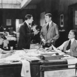 Illustration représentant une intelligence artificielle analysant des données, confrontée au jugement humain, symbolisant les enjeux éthiques et sociologiques de la décision automatisée.