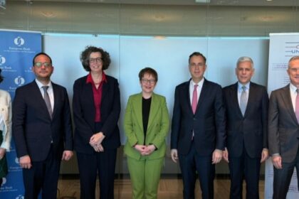Vue du campus de l’Université Özyeğin à Istanbul, où sera construite la nouvelle résidence étudiante parasismique et certifiée écologique financée par la BERD.