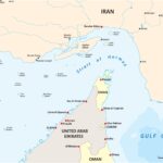 Carte du détroit d’Ormuz montrant la zone stratégique où transite une part essentielle du pétrole mondial.