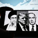 Illustration représentant les tensions géopolitiques entre Washington et Téhéran, symbolisant les 47 ans de résilience du régime iranien face aux pressions extérieures.