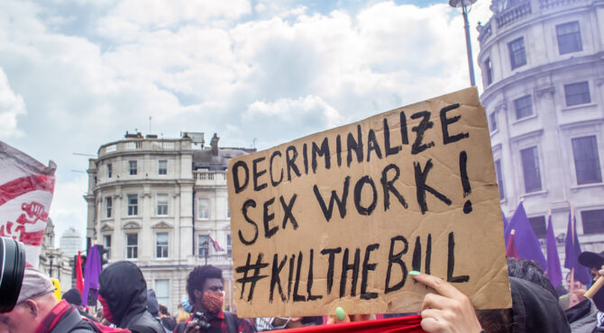 Carte de l’Europe montrant les différents modèles d’encadrement ou d’interdiction des maisons closes selon les pays