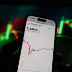 Graphique montrant la progression du cours de l’action Rheinmetall (RHM:ETR) avec ses variations récentes et sa tendance haussière en Bourse