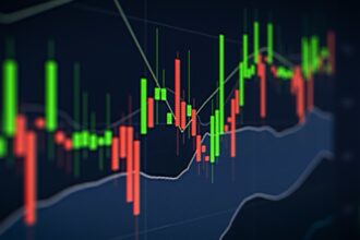 Illustration montrant l’achat d’actions en Bourse et les étapes pour investir via un PEA, un compte-titres ou des fonds actions.