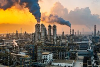 Illustration du recul du raffinage pétrolier en Europe et de ses conséquences sur la sécurité énergétique et la souveraineté du continent.