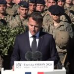 Manœuvres de l’exercice ORION 26 avec forces terrestres et aériennes françaises en haute intensité.