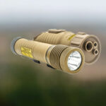 Module laser LLM‑VarioRay de Rheinmetall monté sur une arme légère, utilisé par les forces armées allemandes.