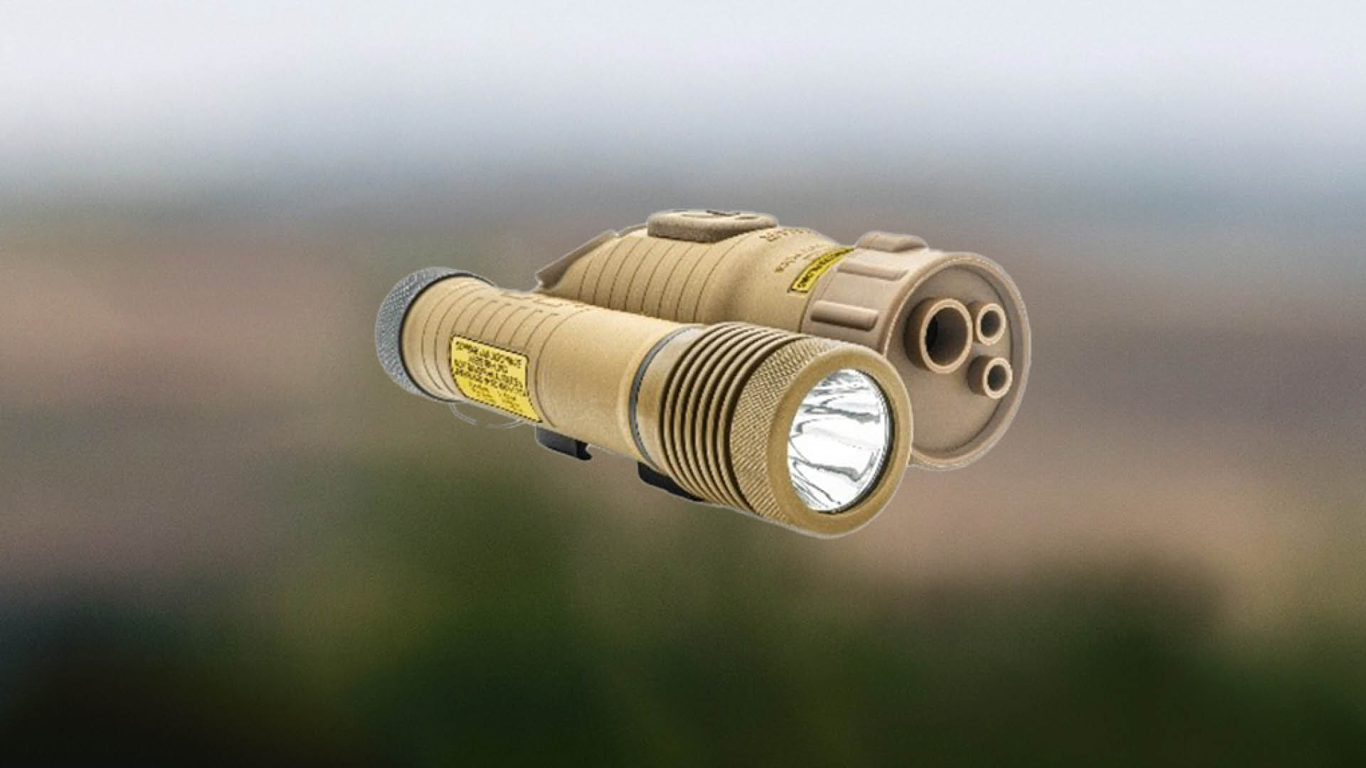 Module laser LLM‑VarioRay de Rheinmetall monté sur une arme légère, utilisé par les forces armées allemandes.