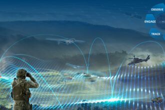 Présentation par Rheinmetall de sa Battlesuite et de son concept de Multi‑Domain Operations au salon AFCEA 2026 à Bonn