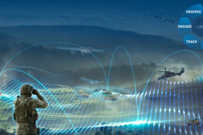 Présentation par Rheinmetall de sa Battlesuite et de son concept de Multi‑Domain Operations au salon AFCEA 2026 à Bonn