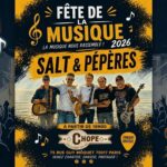 Musiciens jouant dans la rue le 21 juin, symbolisant la liberté, la convivialité et la culture vivante à l’ère de l’intelligence artificielle.
