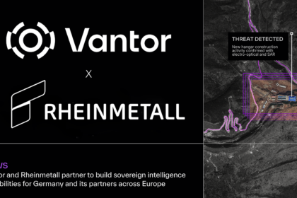 Représentation 3D du renseignement spatial développé par Vantor et Rheinmetall