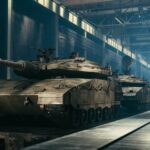 Vue d’un site industriel Rheinmetall aux États‑Unis, illustrant les investissements destinés à moderniser la production et soutenir les programmes de défense américains.