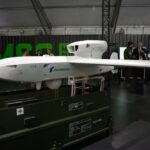 Vue du stand Rheinmetall présentant le MQ‑28 Ghost Bat, les satellites SAR et le Skyranger 30 à l’ILA Berlin 2026.