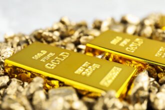 Lingots d’or empilés représentant un investissement sûr et une protection du patrimoine