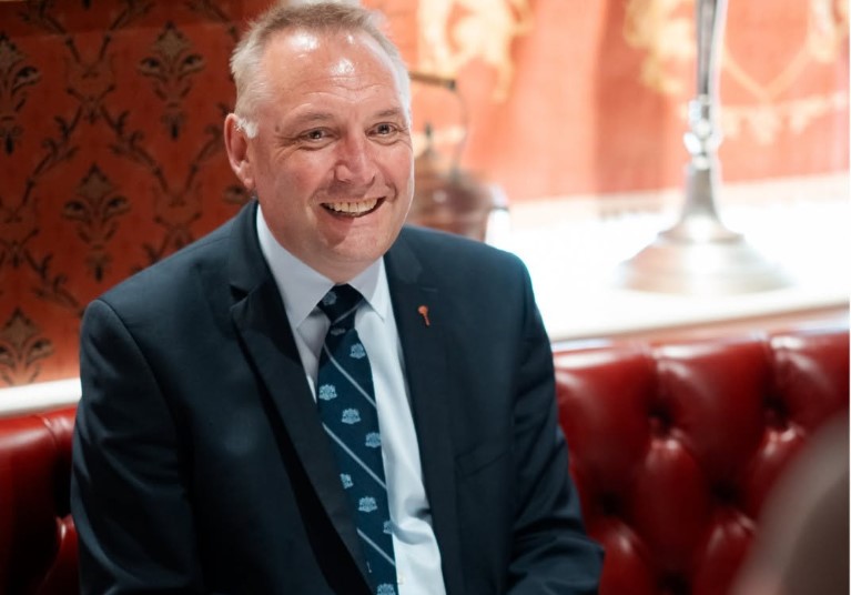 Andrew Chantrell, directeur général du Old Government House Hotel & Spa à Guernesey
