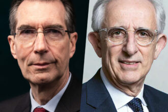 r Régis de Laroullière (co-animateur des Forums Mac Mahon), Didier Bazzocchi (président du think tank CRAPS)