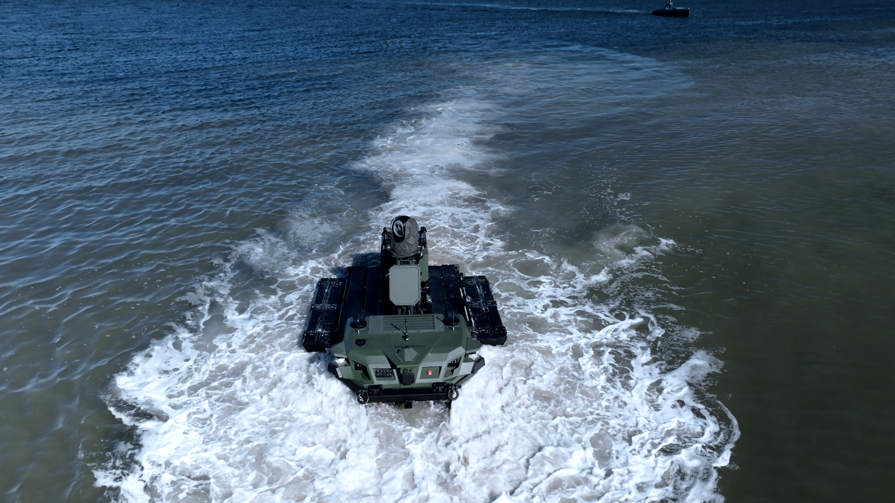Rheinmetall livre 12 robots Mission Master aux Marines
